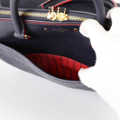 Louis Vuitton Handbag Speedy Bandouliere 25 Marine Rouge Rank A