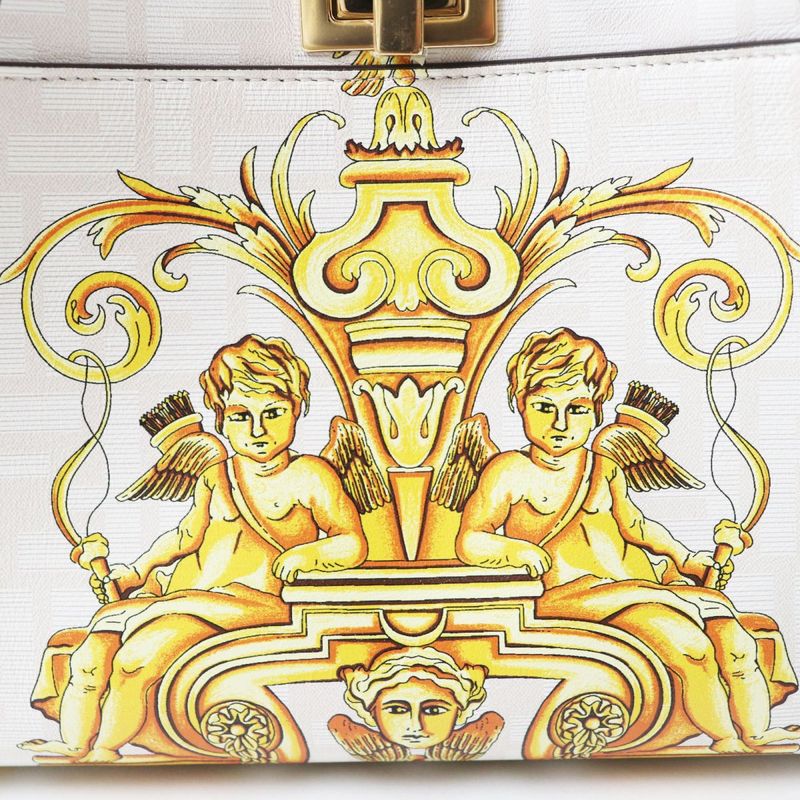 Fendace Fendi X Versace Collaboration 8bn244 Mini Peekaboo