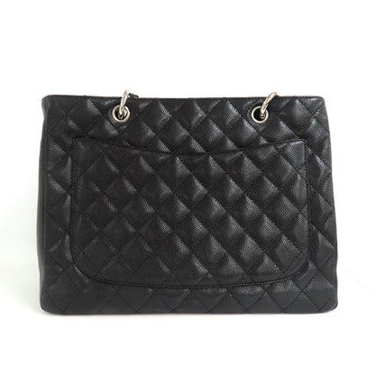 Chanel GST Tote A50995 Shoulder Bag Black Caviar Skin Svhardware 11th
