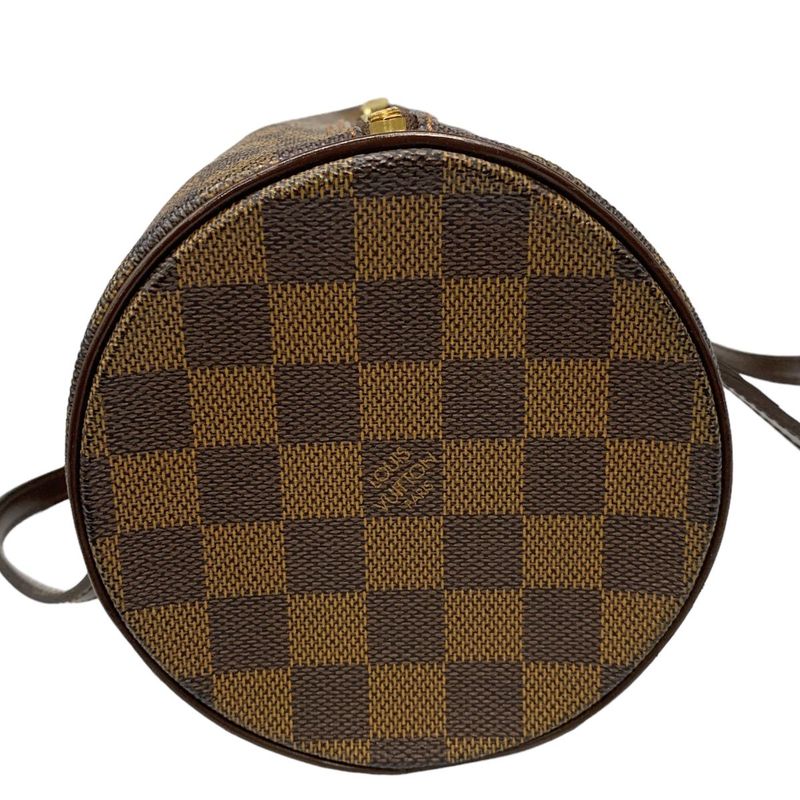 0878 Louis Vuitton Handbag Papillon PM N51304 Damier Cylindrical Main Item Only