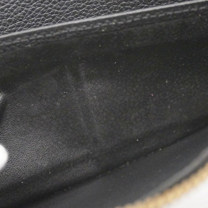 Louis Vuitton Monogram Empreinte Zippy Wallet M60571 Noir Black Ladies