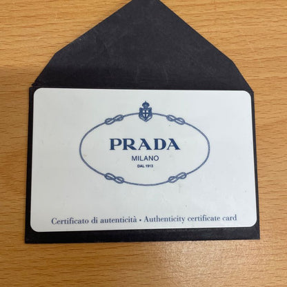 Prada 2ml317 Saffiano Round Zipper Long Wallet A25-1543