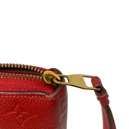 Louis Vuitton Monogram Empreinte Zippy Wallet M63691 Scarlet