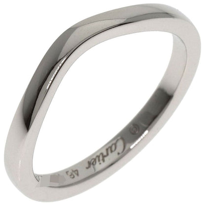 Cartier Ballerina Curve #46 Ring Pt950 Ladies