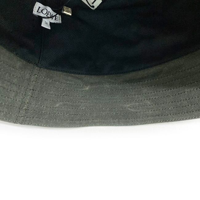 Loewe Bucket Hat Ec22062 Khaki Green