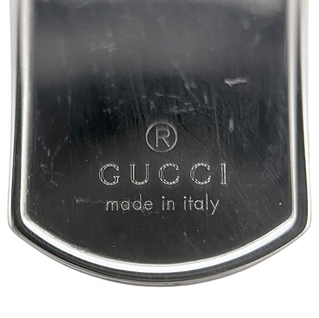 Gucci Necklace 5charm Silver Polished Excellent Condition Ag 925