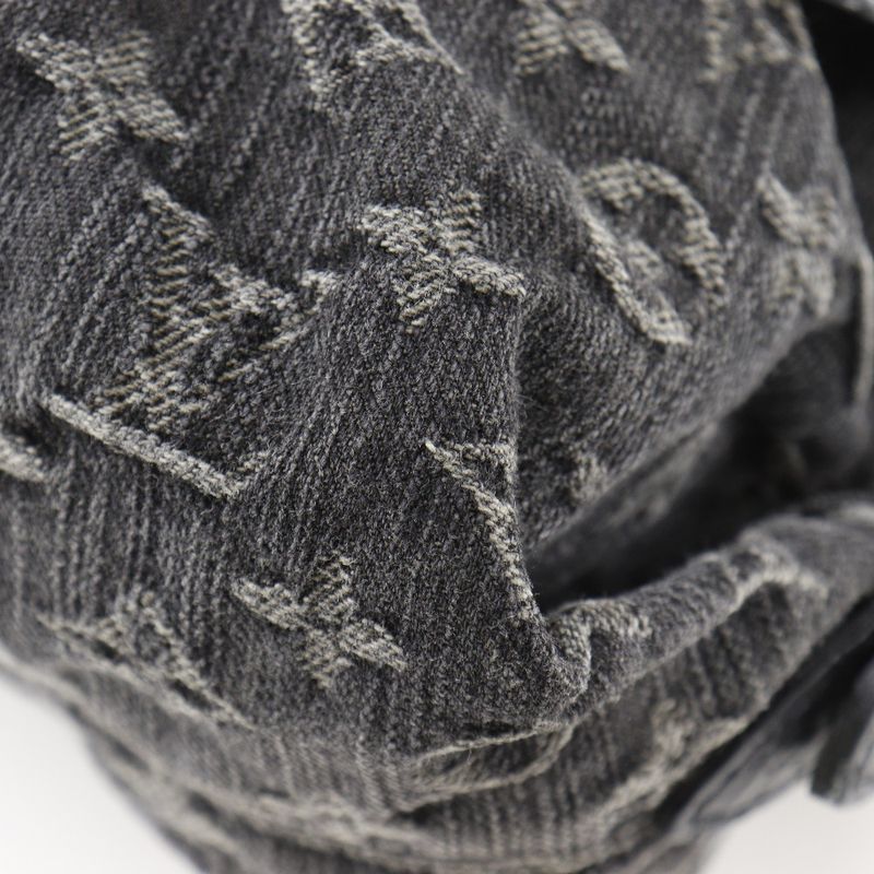 Louis Vuitton Neocavi MM 2WAY Shoulder M95351 Monogram Denim Black Sd3007