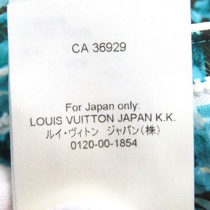 Louis Vuitton 23AW Monogram Printed Windbreaker Zip-up Nylon Jacket Light Blue