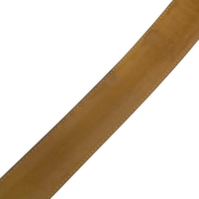 Gucci 114984 Belt Accessories Small Interlocking G Stripe Leather Canvas Navy