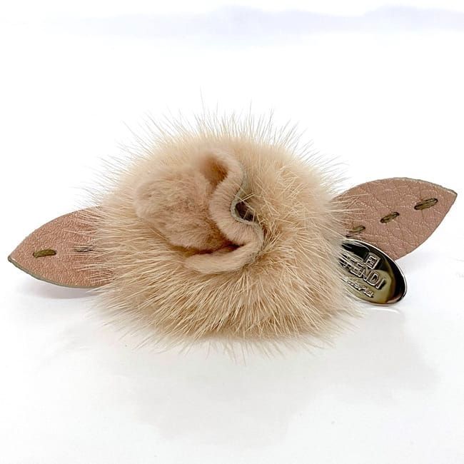 Fendi Bracelet Ec22714 Pink Selleria Excellent Condition Leather