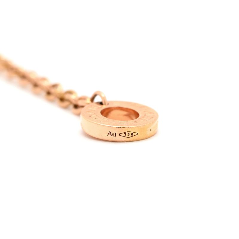 Bvlgari Bvlgari Necklace B-Zero1 Legend Necklace 18k Pink Gold Ceramic Pink