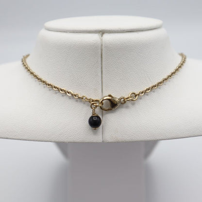 Chanel Necklace Coco Rhinestone C20 Gold Color Approx 12g Accessories H13857