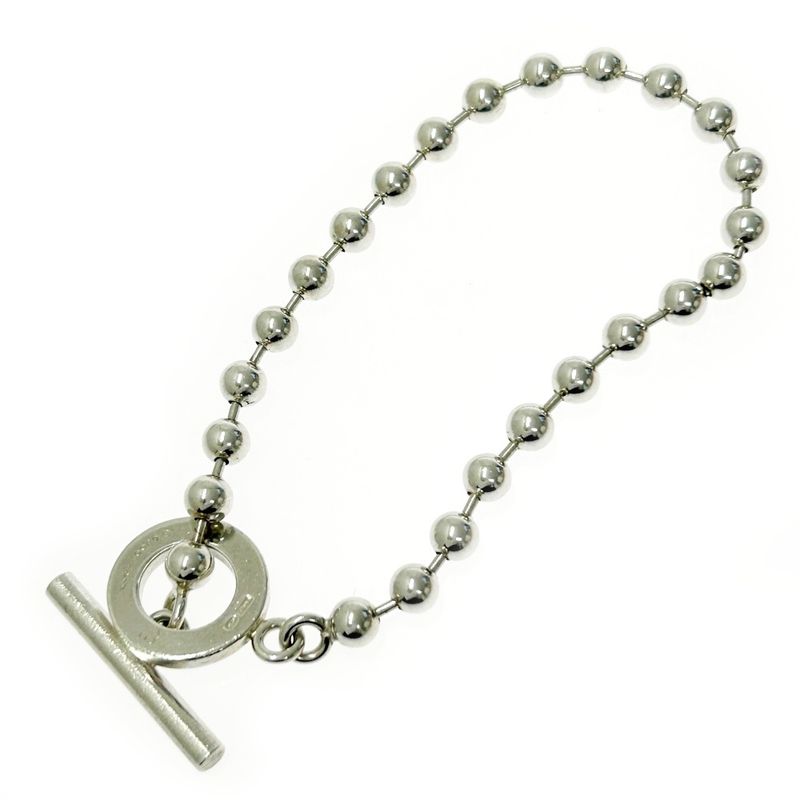 Gucci Silver Ball Chain Toggle Bracelet 16.0g 925 Engraved 365507 Bracelet