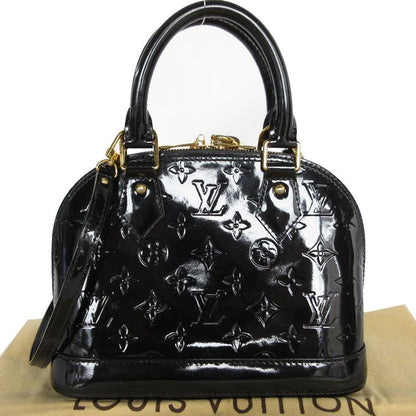 Louis Vuitton Crossbody Shoulder Bag Handbag Monogram Vernis Alma BB M90063