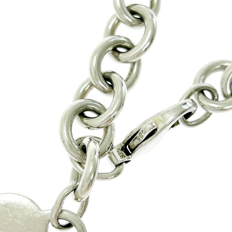 Tiffany & Co Tiffany & Co Silver Heart Tag Bracelet 33.7g 925 Engraved 408057