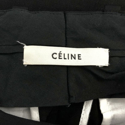 Celine by Phoebe Philo Centerpre Scuff Yong Slack Pants 2 1s35 219a Black 36