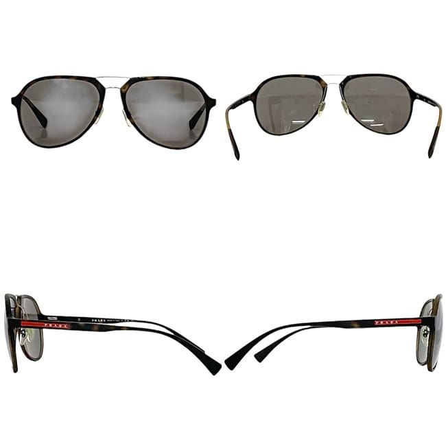 Prada Sunglasses Brown Sport Excellent Condition Plastic Preowned Prada