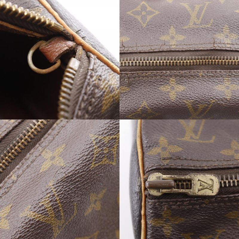 Louis Vuitton Papillon 30 Vintage M51385 Monogram Canvas Brown Ladies Handbag