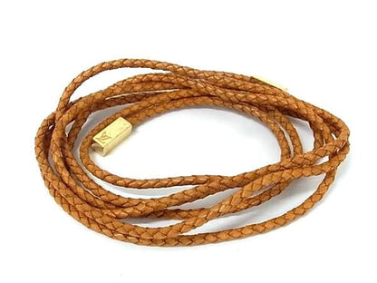 Louis Vuitton M67302 Santure VVN Tresse Rope Belt With Cord Brownish And