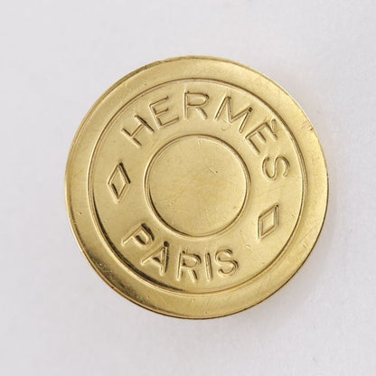 Hermes Serie *only One Side Gold Plated Ladies 3.7g Ear Ring