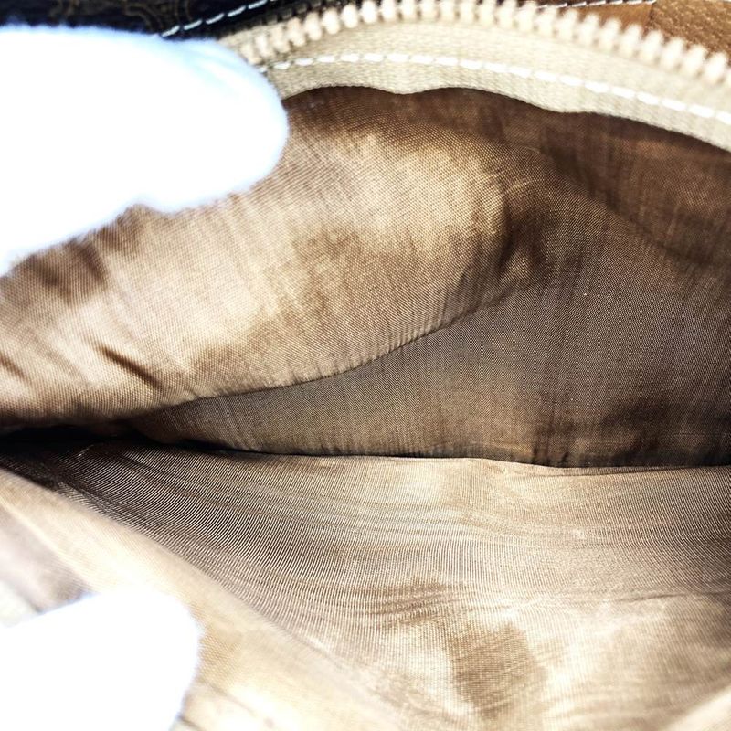 Celine M08 Second Bag Macadam Brown Clutch Bag Small Bag PVC Ladies Men Fashion