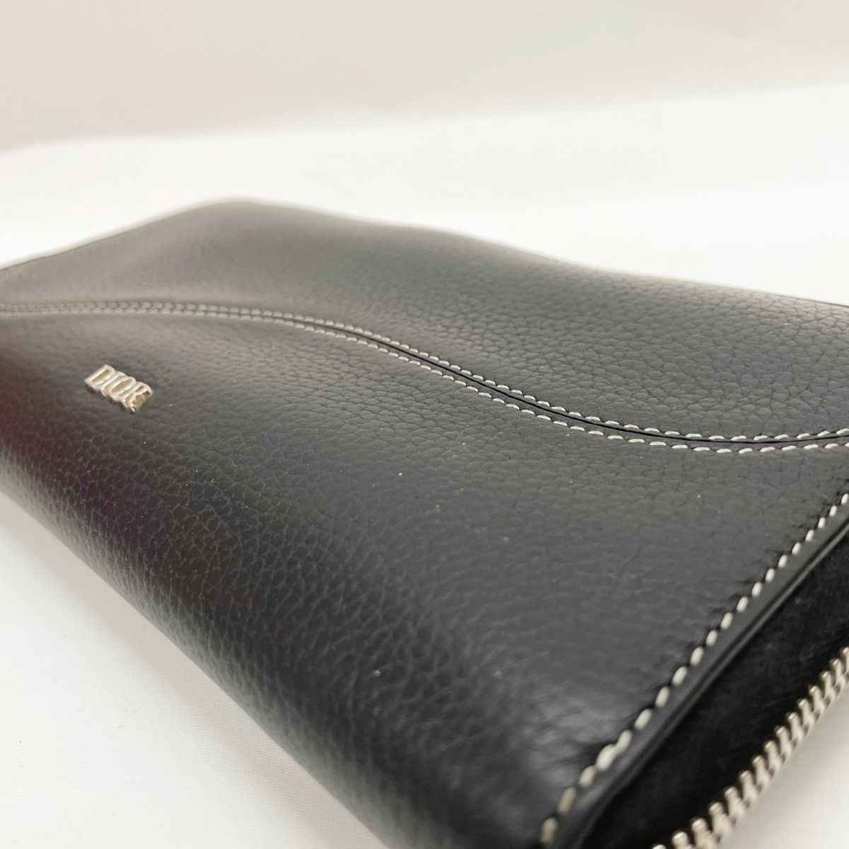 Dior Long Wallet Saddle Long Zip Wallet 2adbc315ykk_h00n Black