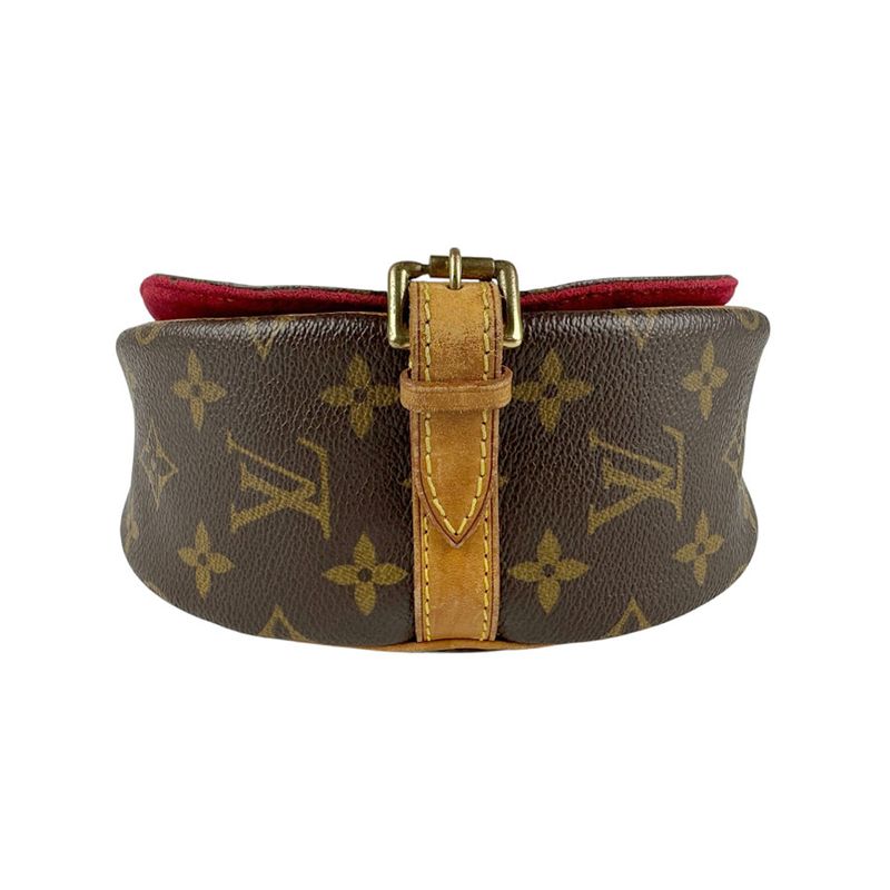 Louis Vuitton Crossbody Shoulder Bag Monogram Tan Blanc M51179