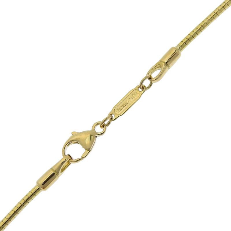 Tiffany & Co Biscayne Choker 18K Yellow Gold Ladies 15.5g Necklace