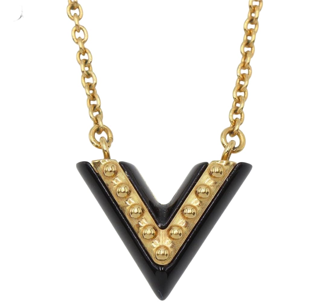 Louis Vuitton Essential V LV Circle Necklace