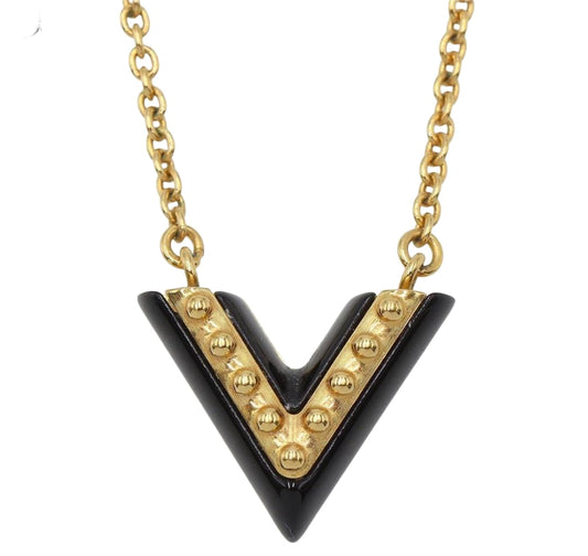 Louis Vuitton Essential V LV Circle Necklace