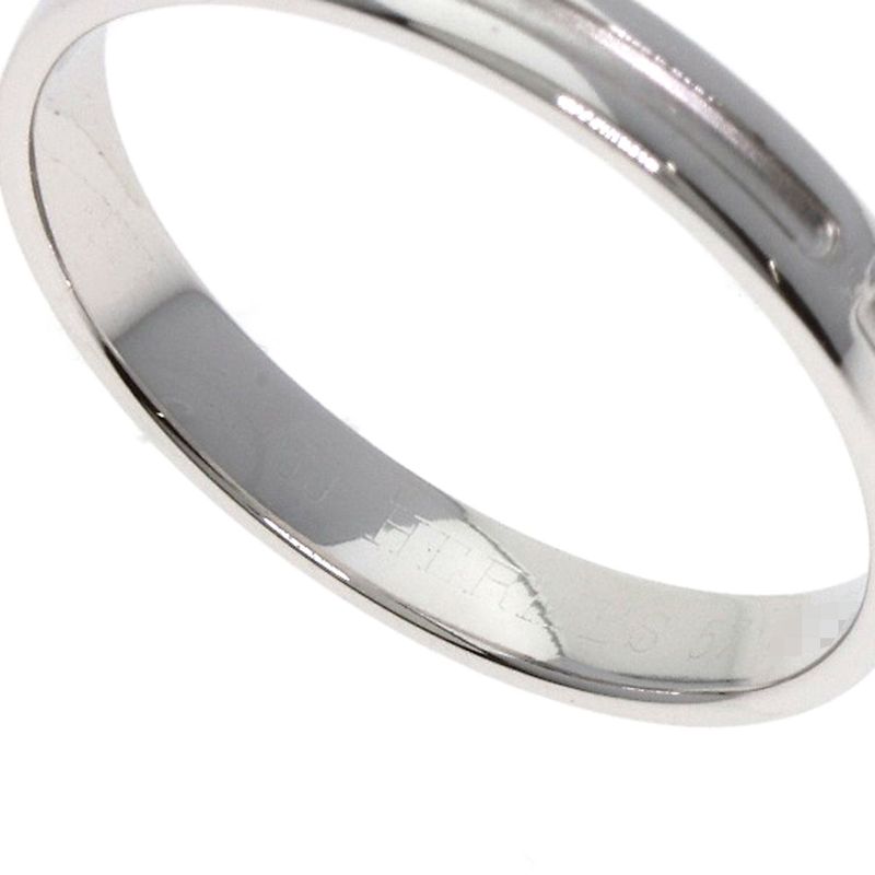 Hermes Ariane #57 Ring 18K White Gold Ladies
