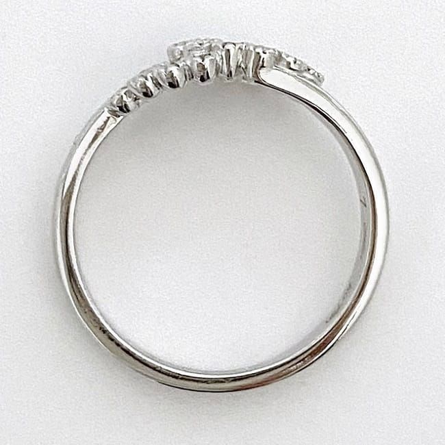 Gucci Ring F21458 White Gold Wg Marmont