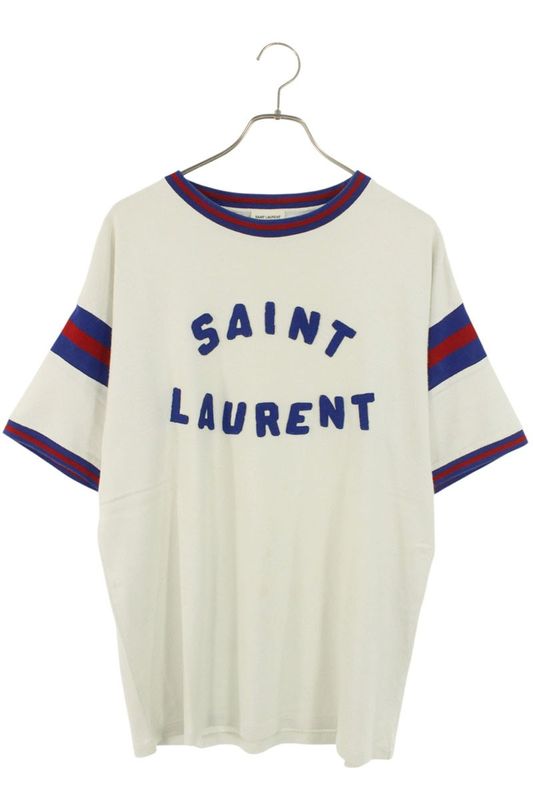 Saint Laurent Paris 689402 Logo Embroidery Design T-shirt Men L