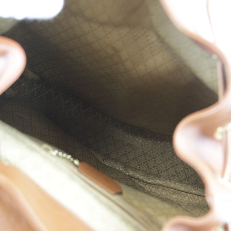 Gucci 003 58 0016 Bamboo Backpack/daypack Leather Women