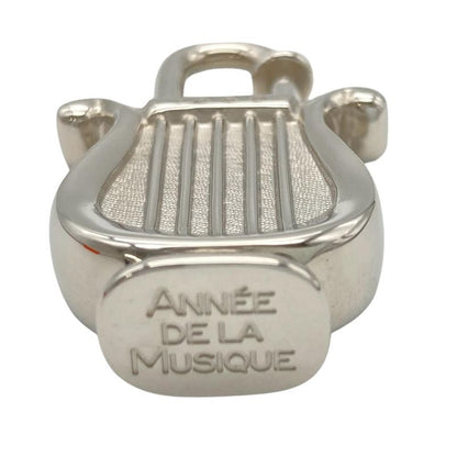 Hermes Harp Motif Cadenas Charm Silver Hardware Annee DE LA Musique 1996