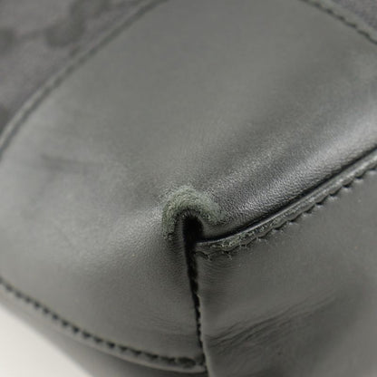 Gucci One Shoulder 001.4231 GG Canvas Black Ladies Shoulder Bag