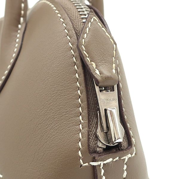 Hermes 2way Bag Bolide 27 Swift Etoupe Silver Hardware Glazed Shoulder Y