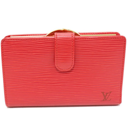 Louis Vuitton Epi Bifold Wallet With Coin Purse In Castilian Red Portefeuille