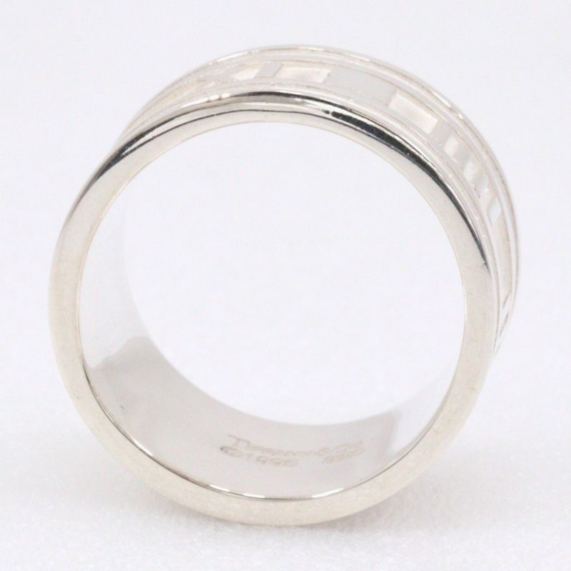 Tiffany & Co Atlas Wide Silver 925 Size 13.5 Ladies 9.8g Ring