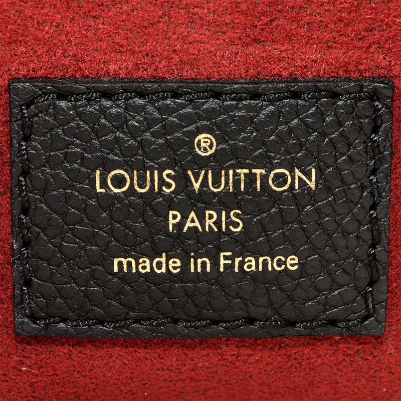 Louis Vuitton On The Go PM Handbag Monogram Empreinte M45659 Black