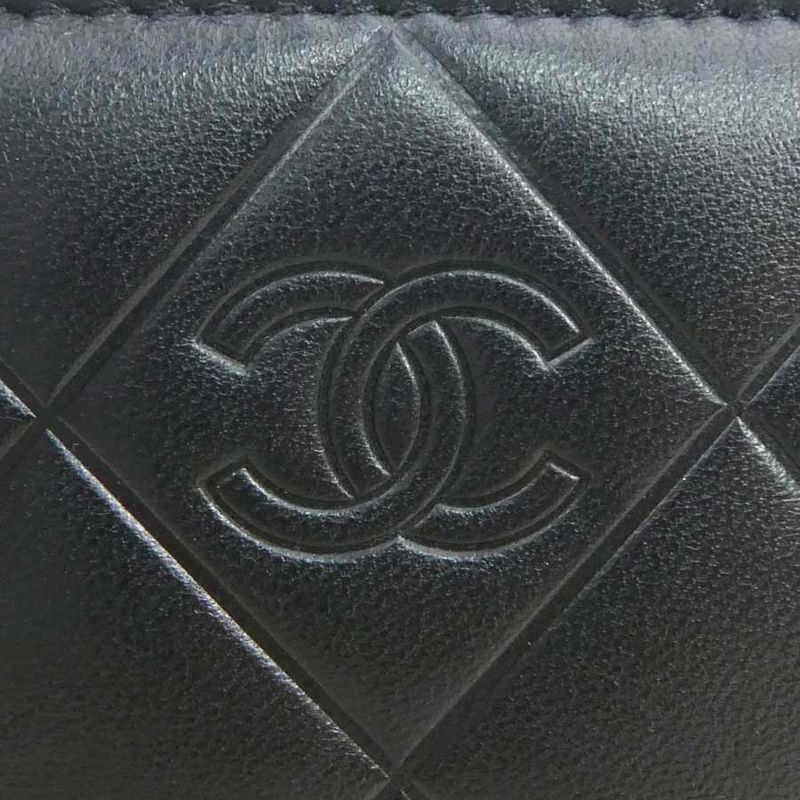 Chanel Round Zipper Long Wallet