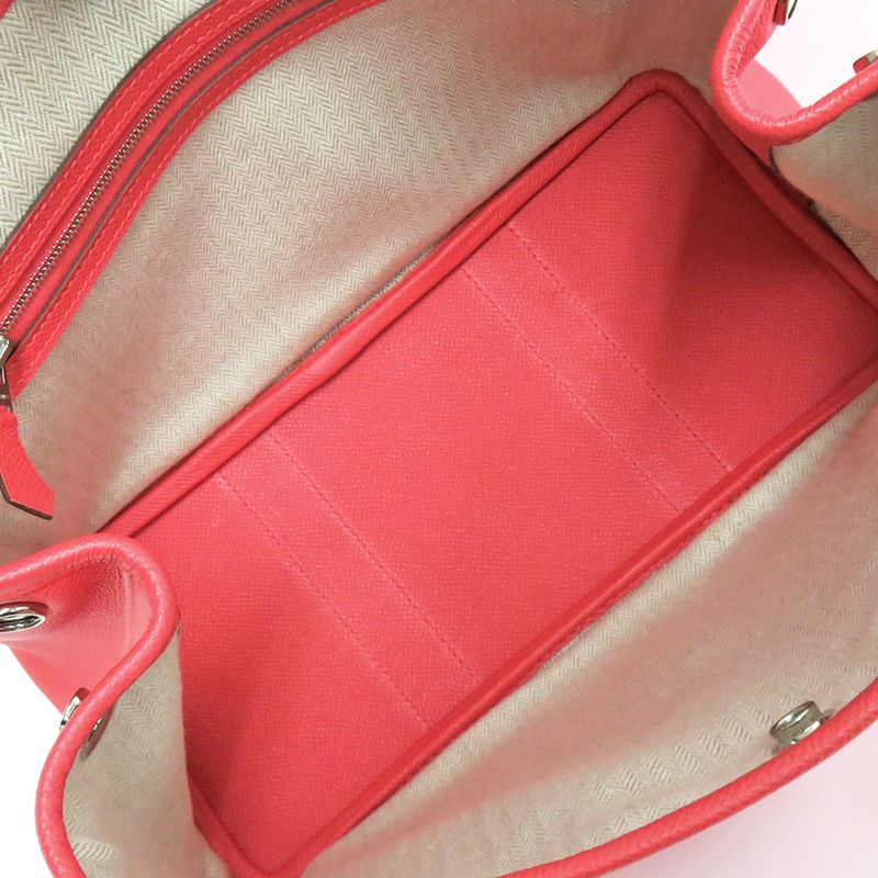Hermes Garden Party T PM 30 Epson Rose Jaipur A Stamp 2017 Handbag