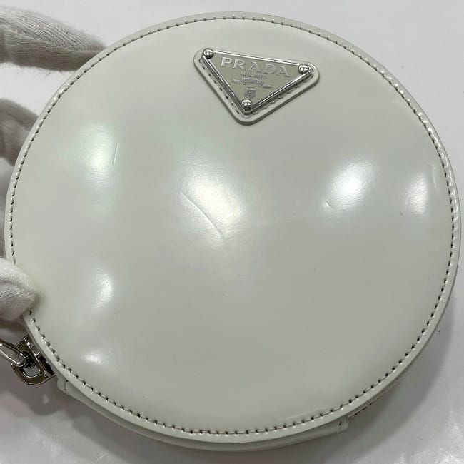 Prada Chain Shoulder Bag F22966 White 1na003