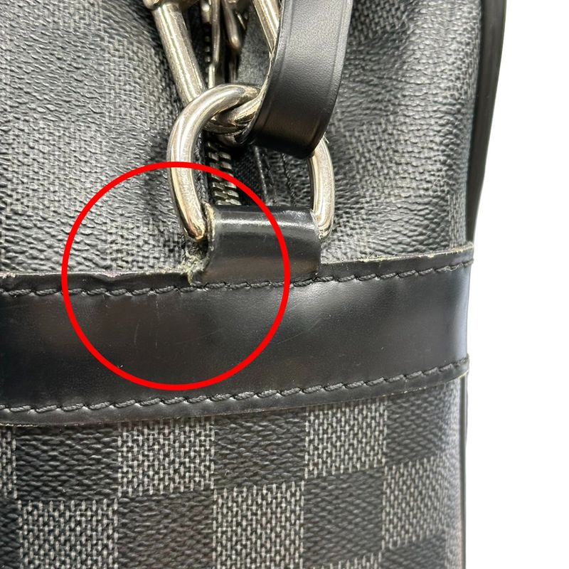 Louis Vuitton N23253 Damier Graphite Business Bag Ikar Shoulder Bag Louis