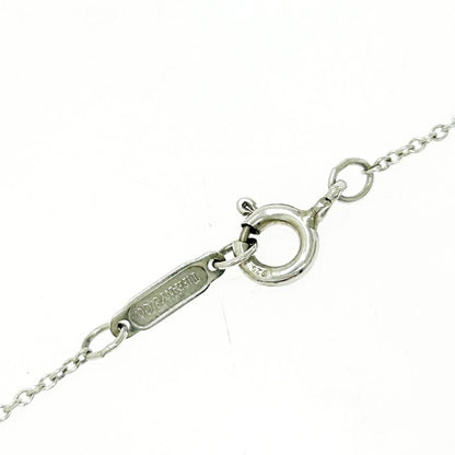 Tiffany & Co Silver Signature Cross Necklace 4.0g 925 Engraved 489921 Necklace