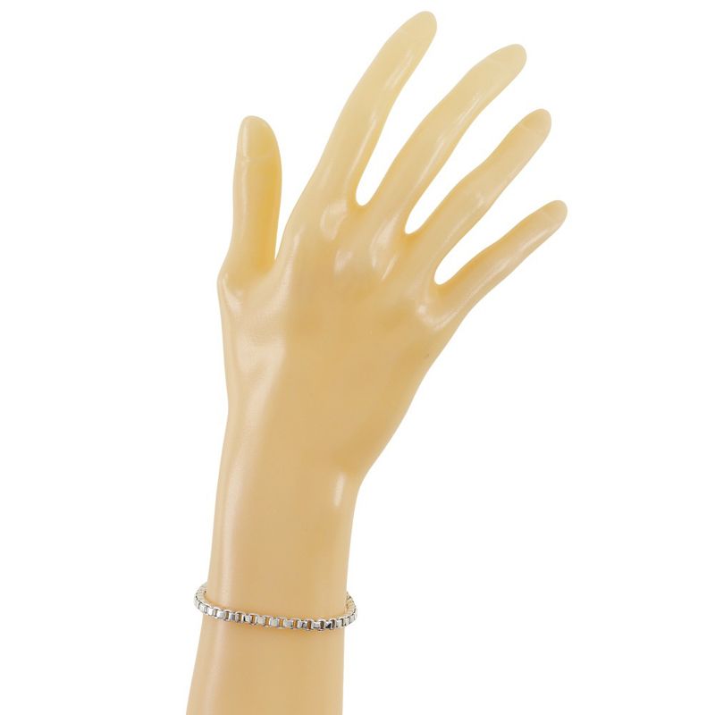 Tiffany & Co Venetian Silver 925 Ladies 14.6g Bracelet