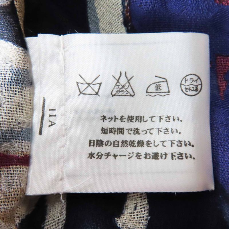 CHANEL P37299 100% Silk Coco Mark Camellia Partially Sheer Chiffon Fabric