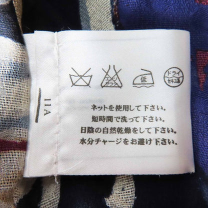 CHANEL P37299 100% Silk Coco Mark Camellia Partially Sheer Chiffon Fabric