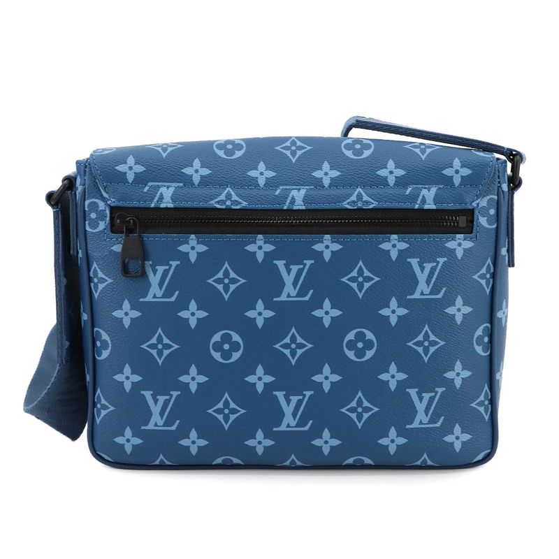 Louis Vuitton Monogram District PM NV3 Shoulder Bag Blue M23785 RFID 90298081