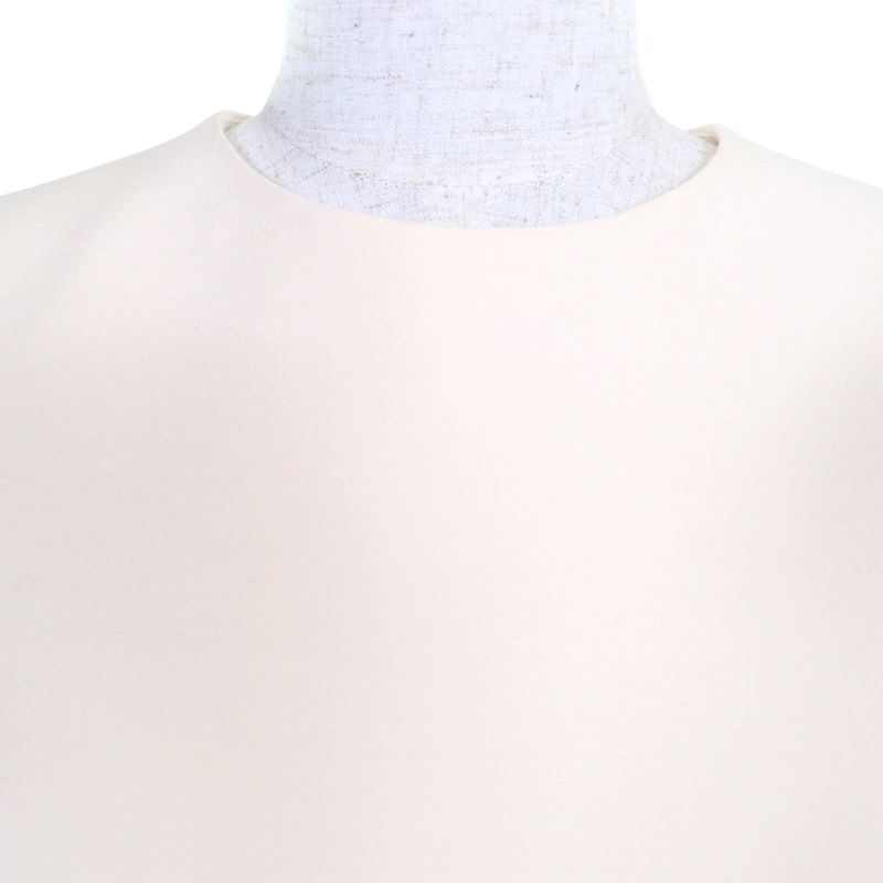 Christian DIOR 341b32a1166 Wool Silk Worn In Fall Collection Logo Button Dress